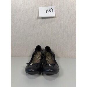 Dexflex Comfort Women's Caroline Black String Tie Ballet Flat Shoes 9.5W